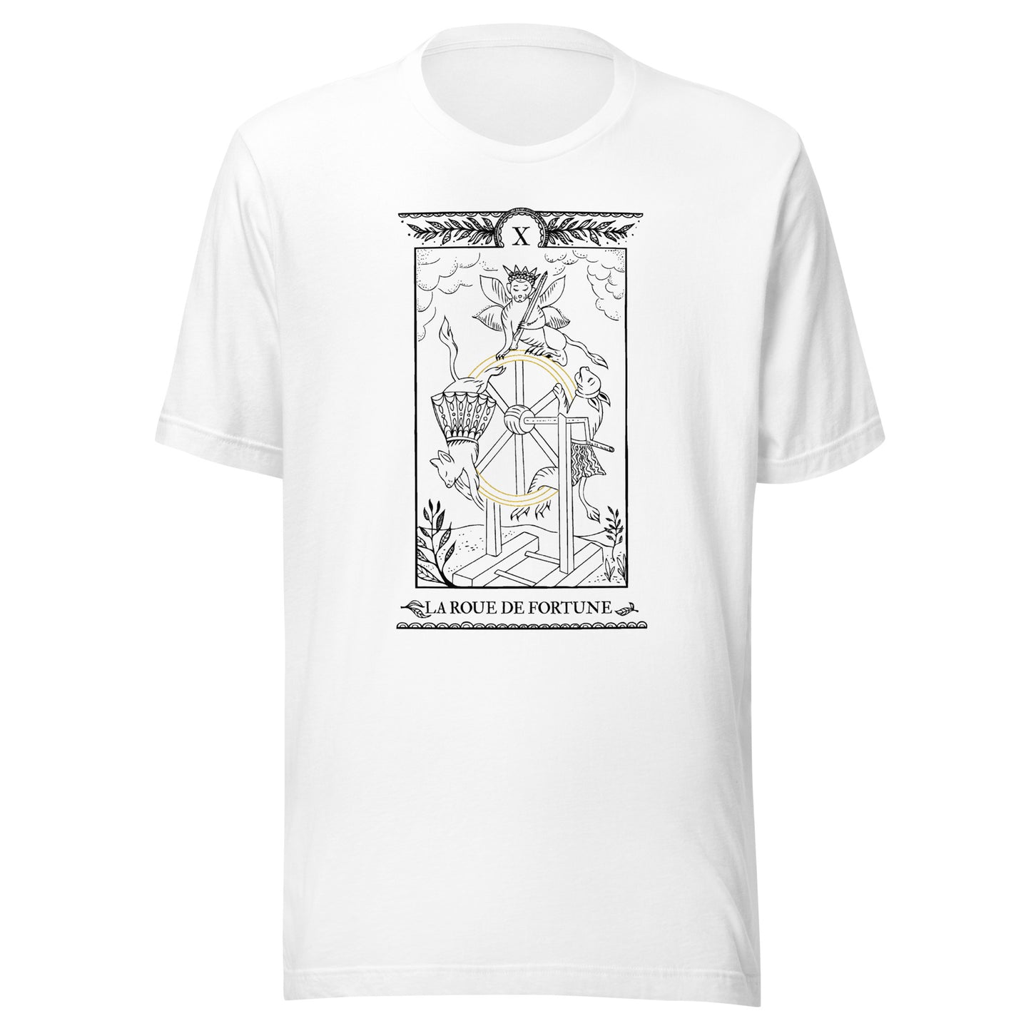 T-shirt LA ROUE DE FORTUNE X - Blanc