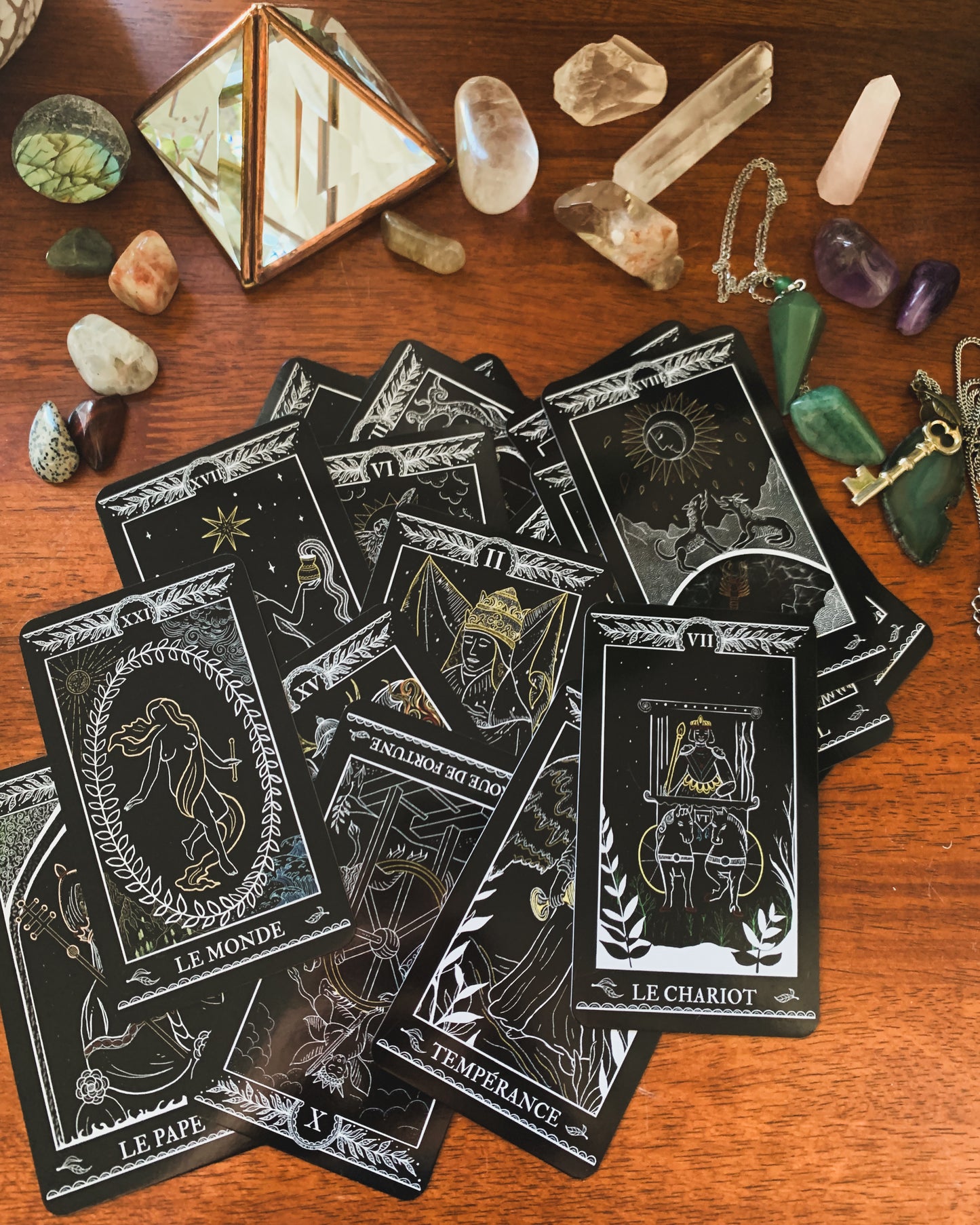 22 arcanes majeurs - tarot de Marseille