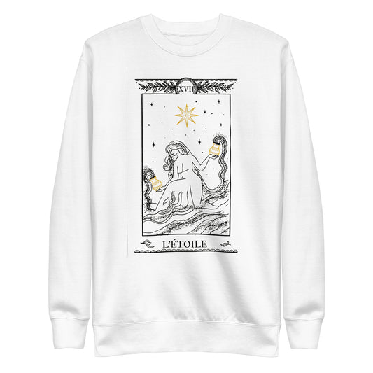 Sweatshirt L'ÉTOILE XVII - Blanc