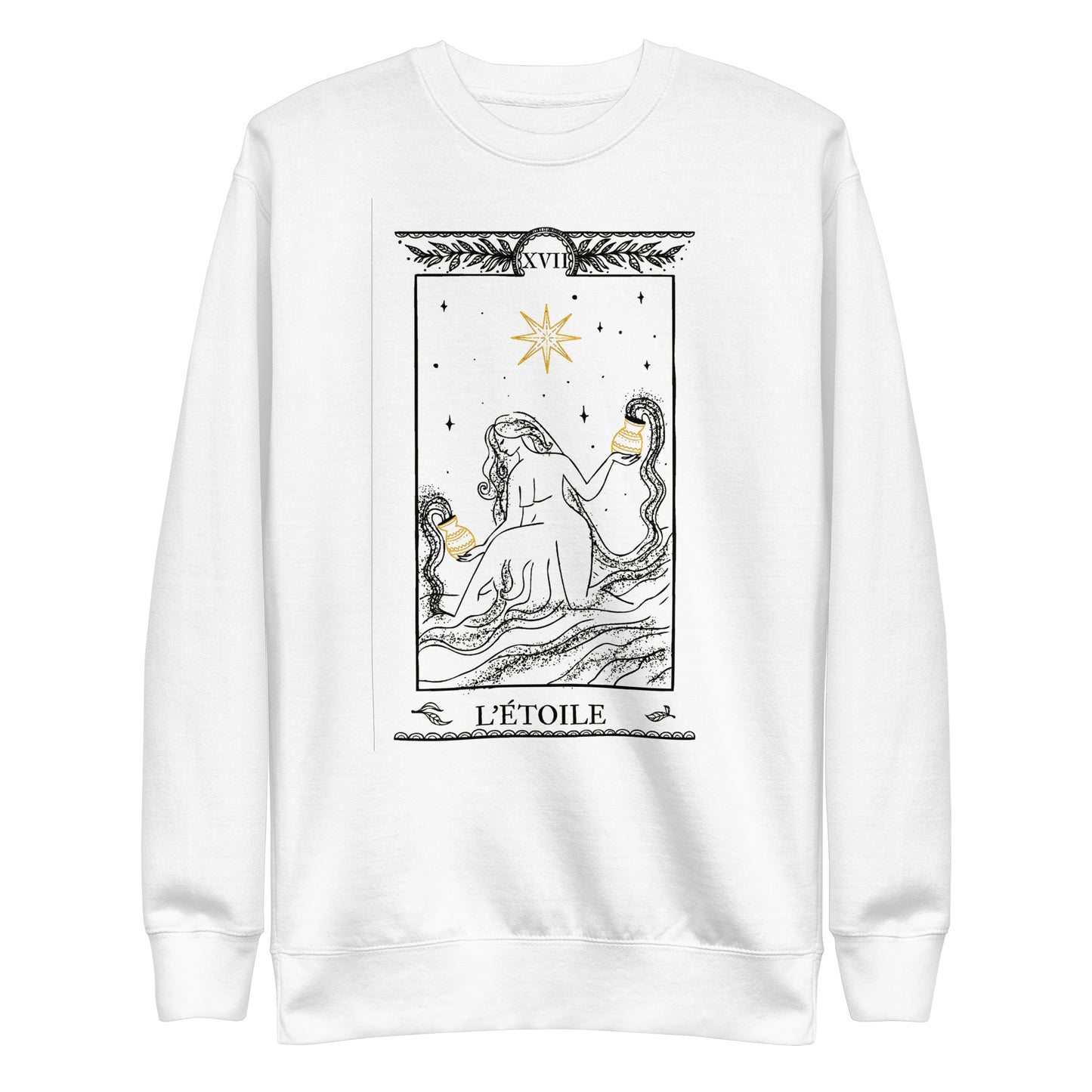 Sweatshirt L'ÉTOILE XVII - Blanc