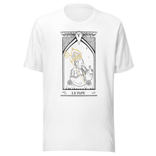 T-shirt LE PAPE V - Blanc