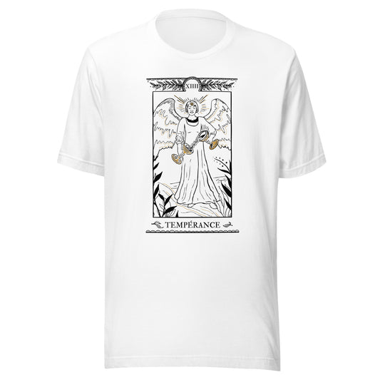 T-shirt TEMPÉRANCE XIIII - Blanc
